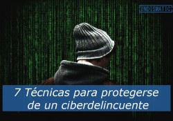 7 Técnicas para protegerse de un ciberdelincuente