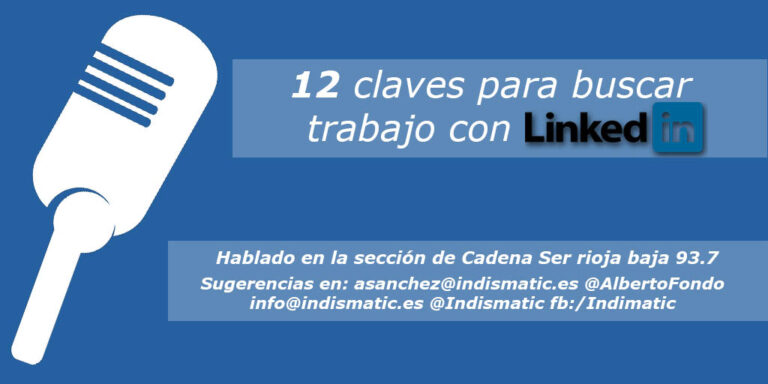 12 claves para buscar trabajo con LinkedIn 12 claves para buscar trabajo con LinkedIn