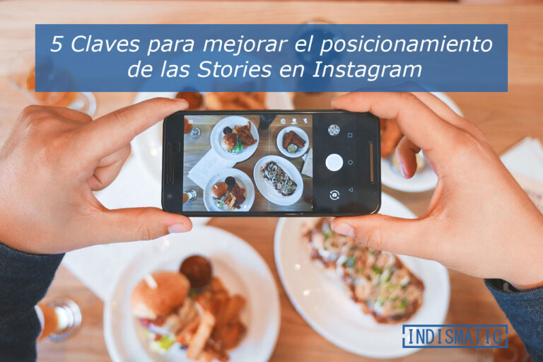 5 Claves para mejorar el posicionamiento de las Stories en Instagram Hace poco Instagram incorporó las stories en la pestaña de «Explora», basándose en un algoritmo que analiza el comportamiento y las interacciones del usuario. Este cambio permite acercarse a nuevas audiencias similares a la nuestra. En este sentido, el nuevo algoritmo recomienda stories y publicaciones similares a las de las cuentas seguidas por el usuario. Sin embargo, el funcionamiento de este algoritmo no solo favorece la similitud entre las cuentas seguidas y recomendadas, sino que posiciona de mejor manera aquellas stories que cumplan con unas claves. Que os contamos a continuación.