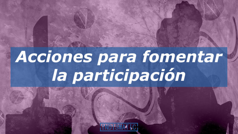 Acciones para fomentar la participación