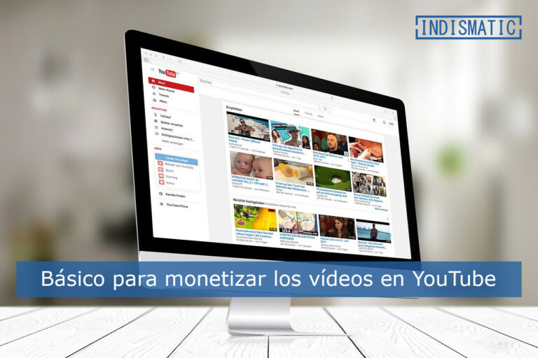 Básico para monetizar los vídeos en YouTube YouTube es una herramienta clara de construcción de marca y generar ingresos desde los videos que publiquemos, lo deberíamos tener muy claro que los contenidos que se suben a ella han de ser monetizarles.