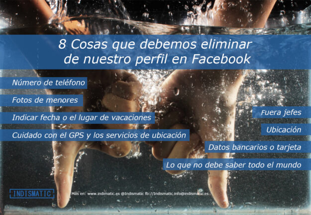 Infografía 8 Cosas que debemos eliminar de nuestro perfil en facebook Infografía 8 Cosas que debemos eliminar de nuestro perfil en facebook
