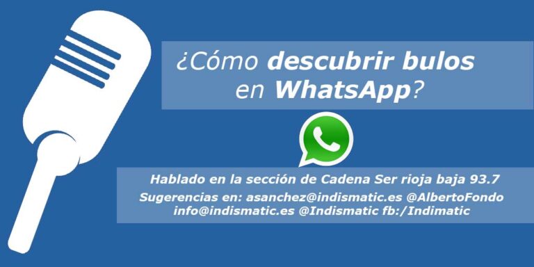 ¿Cómo descubrir bulos en WhatsApp?