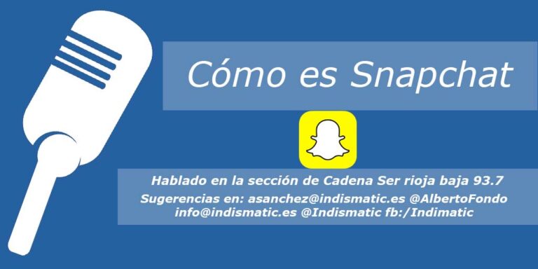 Cómo es Snapchat Cómo es Snapchat
