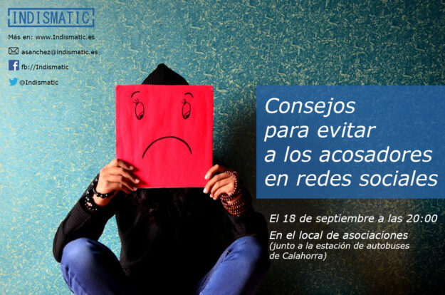 Charla Coloquio Consejos para evitar a los acosadores en redes sociales en Calahorra Charla Coloquio Consejos para evitar a los acosadores en redes sociales en Calahorra