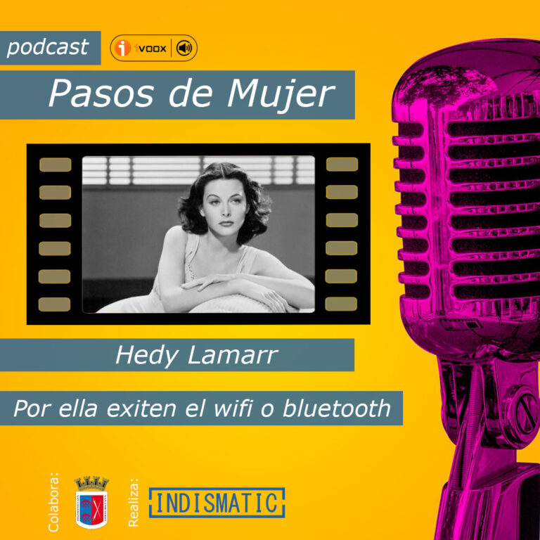 En el 2º podcast de Pasos de Mujer nos centramos en la figura de Hedy Lamarr, su nombre será extraño que os diga algo, bueno quizás si eres un apasionado del cine es posible que el nombre este retumbando en tu cabeza. Pero fue la inventora de los primeros pasos para el nacimiento del wifi o bluetooth, el medio muy posiblemente que estas usando para escuchar este mismo podcast.