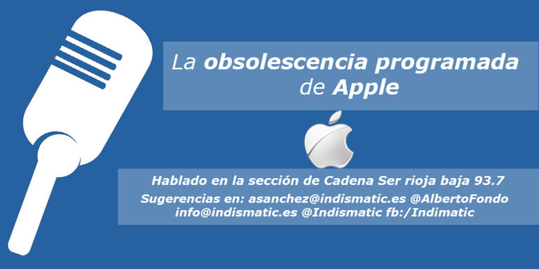 La obsolescencia programada de Apple