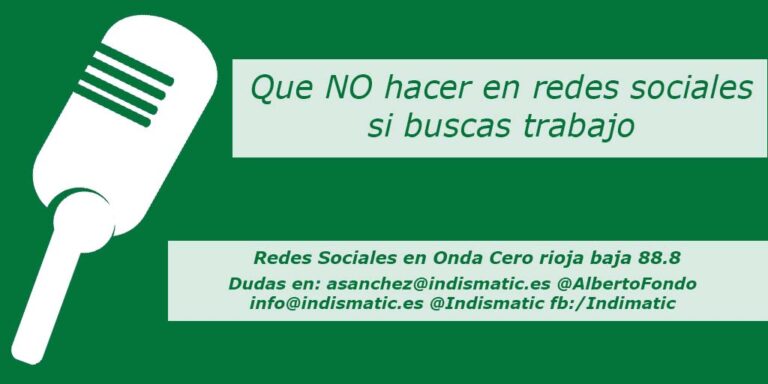 Que no hacer en redes sociales si buscas trabajo y falsa ofertas de empleo Que no hacer en redes sociales si buscas trabajo y falsa ofertas de empleo