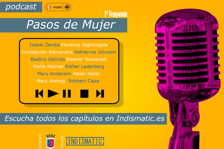 Esta acción de Indismatic, tiene dos razones fundamentales. El primero es mostrar la vida de mujeres destacadas. Y la segunda razón es mostrar la utilidad de los podcast como herramienta tecnológica para realizar divulgación de temas específicos.