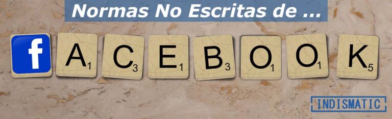 Normas no escritas de facebook Normas no escritas de facebook